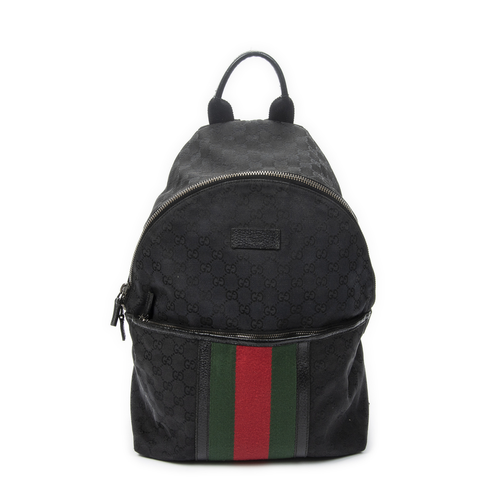 Gucci Web Backpack